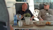 Sascha Fingerhuth (li.) und Mike sind Camping-Profis