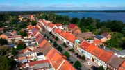 Hauptstraße Arendsee von oben