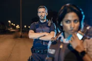 Das Polizei-Team auf der Suche nach dem Täter: Anja Ramesh und Paul Wiens.