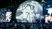 Jubiläumsfeier zum 30. Jahrestag des Mauerfalls am Brandenburger Tor in Berlin.
