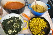 Hauptspeise von Ursula Schörverth: Indish fusion