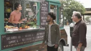 (v.l.n.r.) Sofia (Diane Guerrero); Franco (Jermaine Fowler); Arthur (Judd Hirsch)