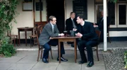 Daniel Marlowe (Oliver Dimsdale, li.), Will Davenport (Tom Brittney, re.)