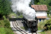 Dampf auf der Museumsbahnstrecke  Azpeitia - Laso.