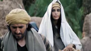 Josef und Maria auf dem Weg nach Bethlehem