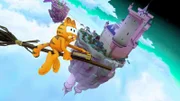 Garfield auf dem Weg zur Hexenschule