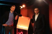 Von links: Diesmal nimmt uns der Paläontologe Sebastian Teichert von der Friedrich-Alexander-Universität Erlangen-Nürnberg mit auf eine Entdeckungsreise zu den Riffen in der Arktis. Und der Robotik-Forscher und Leibniz-Preisträger Sami Haddadin von der TU München, verrät uns, warum der Mensch auch zukünftig eine zentrale Rolle in der Welt moderner Maschinen spielt.