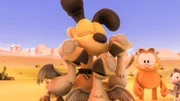 Odie wird von den Adlerbabies sehr gemocht.