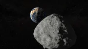 Der Asteroid Bennu bewegt sich auf die Erde zu.