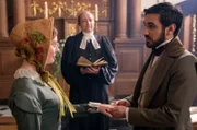 Skerrett (Nell Hudson, l.) und Francatelli (Ferdinand Kingsley)