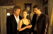 Von links: Kriminalhauptkommissar Ivo Batic (Miroslav Nemec), Laura (Karina Marmann) und Kriminalhauptkommissar Franz Leitmayr (Udo Wachtveitl).