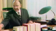 Generalbundesanwalt Siegfried Buback in seinem Büro.