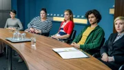 v.li.: Jana Fischer (Tanja Raunig), Conny Ulrich (Selina Graf), Sophie Mitterndorfer (Miriam Fussenegger), Lukas Jaric (Aaron Karl), Rieke Börnsen (Sonja Grenz).