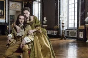 King Louis XIV (George Blagden) and Madame de Montespan (Anna Brewster) King Louis XIV (George Blagden) and Madame de Montespan (Anna Brewster)
