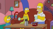 (v.l.n.r.) Maggie; Marge; Homer