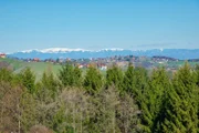 Der Blick aus dem Sulmtal-Sausal Richtung Koralpe.