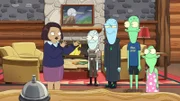 Yumyulack (2.v.l.), Korvo (m.), Terry (2.v.r.), Jesse (r.)