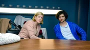 Georgette Hoffinger (Ines Honsel), Lukas Jaric (Aaron Karl).