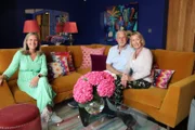 V.l.:  Sophie Robinson, John, Lesley