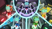 v.li.: Summer, Beth, Rick, Gerry, Morty