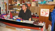 A Tarantul class rocket ship is built in Steffen Ellmer's workshop.