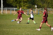 Luises Team spielt in der Leipziger Stadtliga, in der 1. Kreisklasse. Es ist das einzige Mädchenteam, das in dieser Liga spielt.
