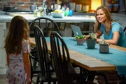 L-R: Amelia (Olive Petrucci), Andrea (Andrea Savage)