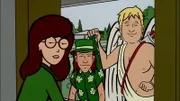 L-R: Daria, Saint Patrick's Day leprechaun, Cupid
