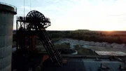 Die Mine von außen