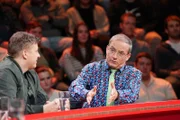 Martin Klempnow (li.) und Wigald Boning