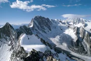 Mt. Blanc, europäische Alpen.
