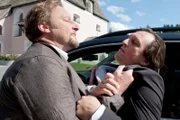 (v.li.): Rainer Wöss (Jakob Patscheider), Peter Weiss (Anton Patscheider).