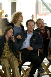 Monk "Mr. Monk and the TV Star" (L-R) Kane Ritchotte, Bitty Schram, Jason Gray-Stanford, Ted Levine. Photographer: Doug Hyun.