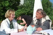 Ruth-Maria Kubitschek (Gräfin Cecilie Schönburg), Franz Buchrieser (Bruno Weingart).