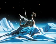 Mitten im Eismeer sind die Wikinger stecken geblieben, ihre Lage ist verzweifelt.