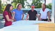 Roger und Bauteam.