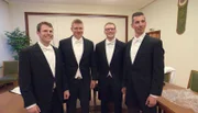 Sie sind die Ordnungshüter des Festes: Die Bruchmeister 2016.