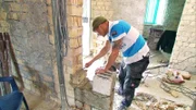Matthias bei der Arbeit