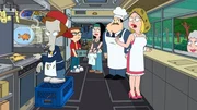 Klaus, Roger, Steve, Hayley, Stan, Francine Klaus, Roger, Steve, Hayley, Stan, Francine