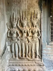 Angkor Wat, hinduistisch-buddhistischer Tempelkomplex in Kambodscha.