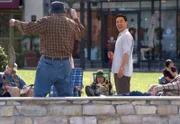 Randall Park (Louis Huang).