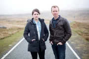Das bewährte Team der Shetland Police Sandy (Steven Robertson) und "Tosh" (Alison O'Donnell)
