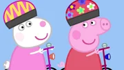 v.li.: Suzy Sheep, Peppa Pig