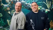 Brett Raymer (left) and Wayde King (right), owners of Acrylic Tank Manufacturing (ATM).