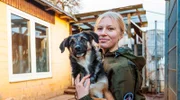 Dieser Welpe wurde mit seiner Mutter und zwei weiteren Geschwistern aus einer verwahrlosten Wohnung gerettet. Die jungen Hunde müssen im Tierheim Duisburg nun erst an alles herangeführt werden, das zu einem normalen Hundeleben dazu gehört. Bislang haben sie nichts an Umweltreizen kennengelernt.