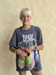 Elisabeth findet Stillstehen und Rumsitzen furchtbar. Leben bedeutet für sie, immer in Bewegung zu sein.