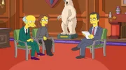 THE SIMPSONS: In a parody documentary, a young college-dropout CEO embraces the Silicon Valley “fake it until you make it” philosophy and bewitches Mr. Burns into funding her highly dubious dream project in the "Thirst Trap: A Corporate Love Story" episode of THE SIMPSONS.