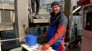 Küstenfischer Hendrik Kern aus Gadebusch verkauft seinen Fang direkt vom Kutter und am liebsten an der Seebrücke von Boltenhagen. Dort warten meist schon viele Urlauber und auch Einheimische auf ihn, wenn er morgens von seinen Stellnetzen zurückkehrt mit Flunder, Seezunge oder Steinbutt.