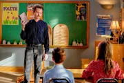 Dan Byrd (Pastor Rob), Iain Armitage (Sheldon Cooper), Raegan Revord (Missy Cooper).