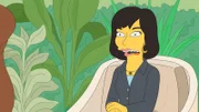 In a parody documentary, a young college-dropout CEO embraces the Silicon Valley “fake it until you make it” philosophy and bewitches Mr. Burns into funding her highly dubious dream project in the "Thirst Trap: A Corporate Love Story" episode of THE SIMPSONS airing Sunday, Oct 29 (8:00-8:30 PM ET/PT) on FOX. Guest voice Christiane Amanpour.